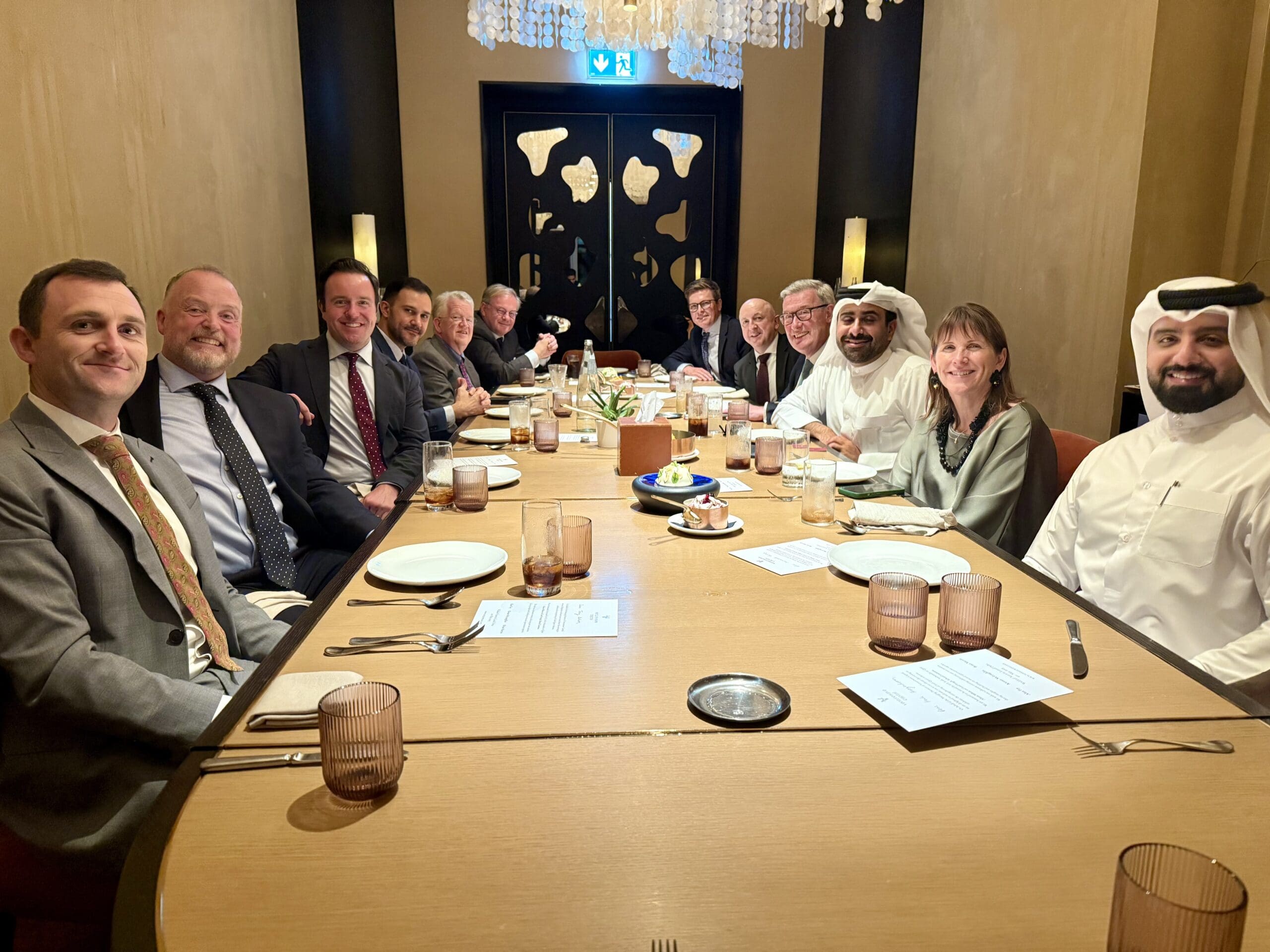 Venturewave dinner at the irish ambassador's residence exploring strategic impact investment opportunities in the Middle East, May 2025.