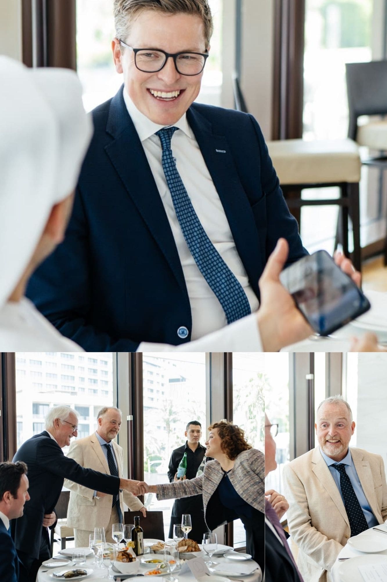 Next-generation investors and legacy capital leaders in conversation at Venturewave Capital’s Dubai gathering.