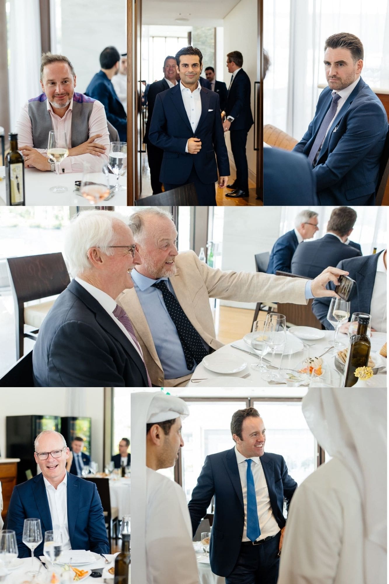 ESG leaders and philanthropists at a Venturewave Capital roundtable in Dubai exchanging strategies for measurable impact.