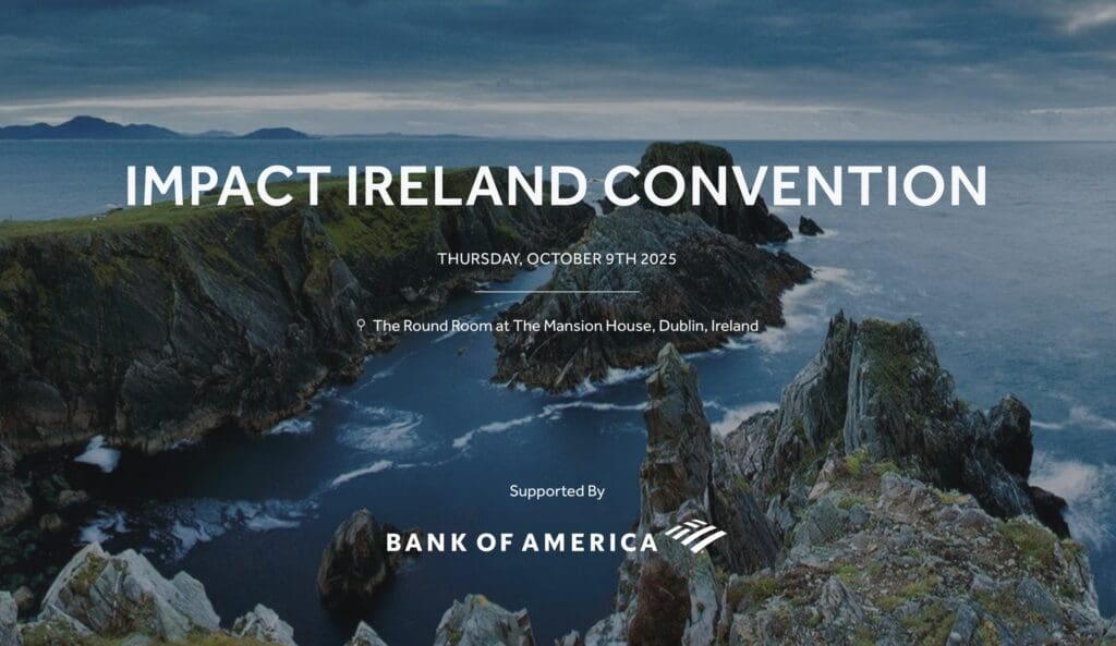 Impact Ireland Convention 2025 at The Mansion House, Dublin, supported by Bank of America